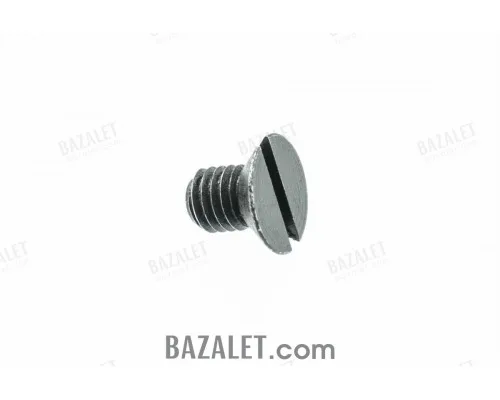 Zenitco M5x7 Screw - Steel Countersunk Flat-Head Slotted Screw (M5 x 7 mm Spare Part)
