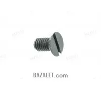 Zenitco M5x9 Screw - Steel Countersunk Flat-Head Slotted Screw (M5 x 9 mm Spare Part)