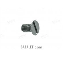 Zenitco M5x9 Screw - Steel Countersunk Flat-Head Slotted Screw (M5 x 9 mm Spare Part)