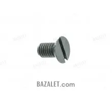 Zenitco M5x9 Screw - Steel Countersunk Flat-Head Slotted Screw (M5 x 9 mm Spare Part)