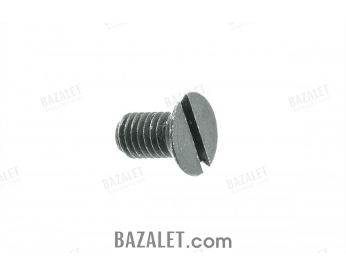 Zenitco M5x9 Screw - Steel Countersunk Flat-Head Slotted Screw (M5 x 9 mm Spare Part)