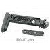 Zenitco PT-1 RPK Telescopic Folding Stock - CNC D16T Aluminum Adjustable Skeleton Stock for RPK-Pattern Carbines (Black)