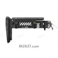 Zenitco PT-1 Telescopic Folding Stock - Adjustable D16T Aluminum
