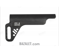 Zenitco Extended Cheek Rest for PT-3 / PT-3S Telescopic Stocks - CNC D16T Aluminum Cheek Riser with Rubber Pad (Black & Desert)