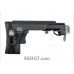 Zenitco Extended Cheek Rest for PT-3 / PT-3S Telescopic Stocks - CNC D16T Aluminum Cheek Riser with Rubber Pad (Black & Desert)