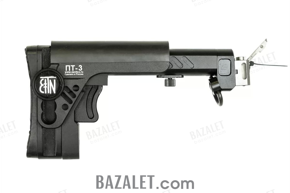Zenitco PT-3 Telescopic Folding Stock for AK-Pattern Carbines