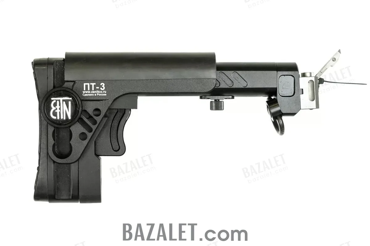 Zenitco PT-3 Telescopic Folding Stock for AK-Pattern Carbines