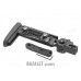 Zenitco PT-5 RPK Telescopic Folding Stock - CNC D16T Aluminum Adjustable Tubular Stock for RPK-Pattern Carbines (Black & Golden Khaki)