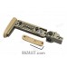 Zenitco PT-5 RPK Telescopic Folding Stock - CNC D16T Aluminum Adjustable Tubular Stock for RPK-Pattern Carbines (Black & Golden Khaki)
