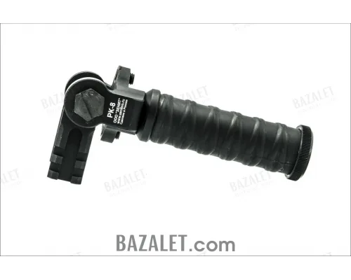 Zenitco RK-8 Folding Vertical Grip - CNC Aluminum Grip for Large-Format Platforms