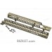 Zenitco Sport-12U Handguard Kit - CNC D16T Aluminum Handguard for AK-12 / TR3 with Front Device Platform (Six Bazis Rails, Black, Desert & Golden Khaki)