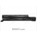 Zenitco Sport-12U Handguard Kit - CNC D16T Aluminum Handguard for AK-12 / TR3 with Front Device Platform (Six Bazis Rails, Black, Desert & Golden Khaki)