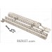 Zenitco Sport-12U Handguard Kit - CNC D16T Aluminum Handguard for AK-12 / TR3 with Front Device Platform (Six Bazis Rails, Black, Desert & Golden Khaki)
