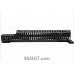 Zenitco Sport-12U Handguard Kit - CNC D16T Aluminum Handguard for AK-12 / TR3 with Front Device Platform (Six Bazis Rails, Black, Desert & Golden Khaki)