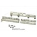 Zenitco Sport-3 Kit - CNC D16T Aluminum Handguard System for Saiga-9 / TR9 Paradox (Three-Sided Bazis Rails + Top Picatinny, Black, Desert & Golden Khaki)