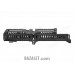 Zenitco Sport-4 Kit - CNC D16T Aluminum Handguard System for Full-Size AK-Pattern Carbines (415 mm Barrel, Bazis Rails, Black, Desert & Golden Khaki)