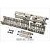 Zenitco Sport-5 Kit - Basis-Rail Handguard System for RPK-Pattern Carbines (5-Sided Basis Rails, D16T Aluminum, Black / Desert / Golden Khaki)