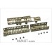 Zenitco Sport-6 Kit - Basis-Rail Handguard System for Vepr-12 (VPO-205) Carbines (D16T Aluminum, Black / Desert / Golden Khaki)