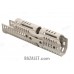 Zenitco Sport-8 Kit - Basis-Rail Handguard System for Saiga-308 (v.46 / v.61) Carbines (5-Sided Basis Rails, D16T Aluminum, Black & Desert)