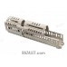 Zenitco Sport-8 Kit - Basis-Rail Handguard System for Saiga-308 (v.46 / v.61) Carbines (5-Sided Basis Rails, D16T Aluminum, Black & Desert)