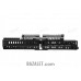 Zenitco Sport-8U Kit - Extended Basis-Rail Handguard System for Saiga-308 (v.61) Carbines (5-Sided Basis Rails, D16T Aluminum, Black & Desert)