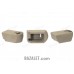 Zenitco TM-1 Magazine Baseplate - CNC D16T Aluminum Extended Floorplate for MP-443 Grach (Yarygin) Handgun Magazines (+3-4 Rounds, Black, Desert & Golden Khaki)