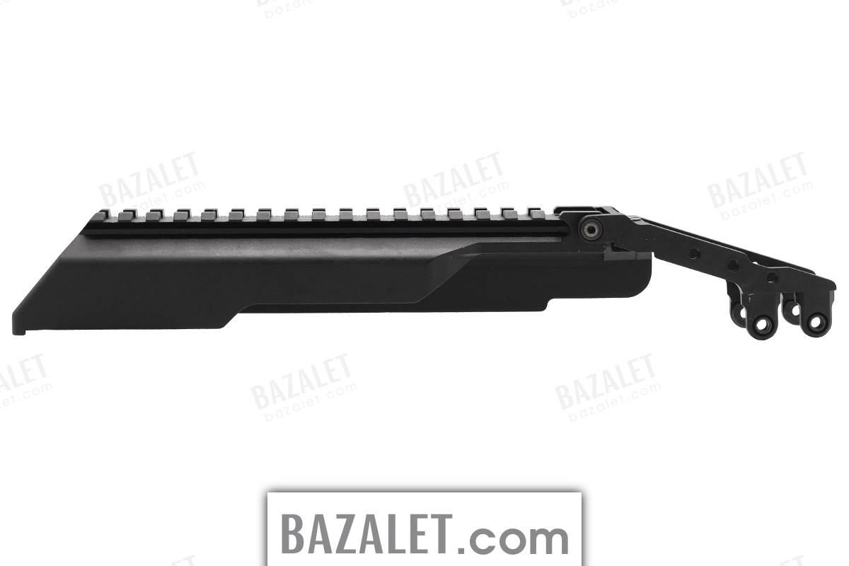 Zenitco B-33 Receiver Cover Rail - CNC Aluminum Picatinny Top Cover for AK-pattern