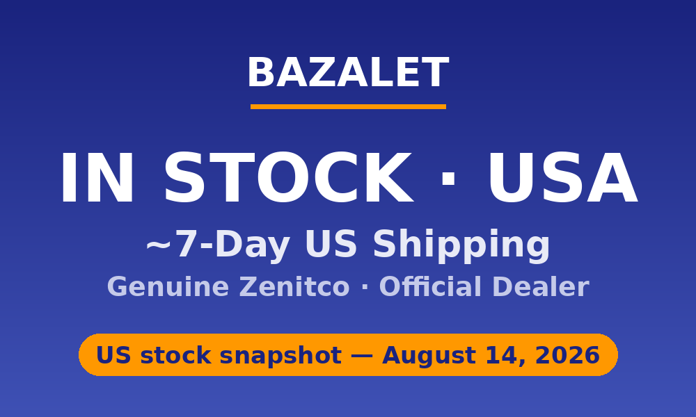 Zenitco Gear In Stock in the USA — August 14, 2026