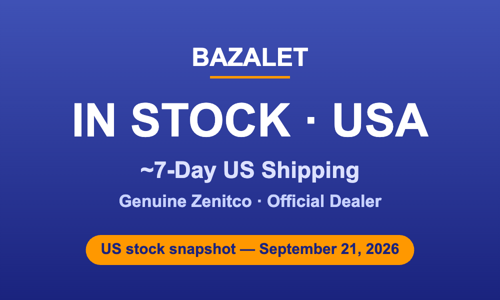 Zenitco Gear In Stock in the USA — September 21, 2026
