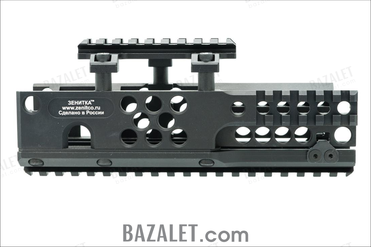Zenitco B-50 Handguard Rail Kit - CNC Aluminum Quad-Rail Forend for Large-Format Platforms