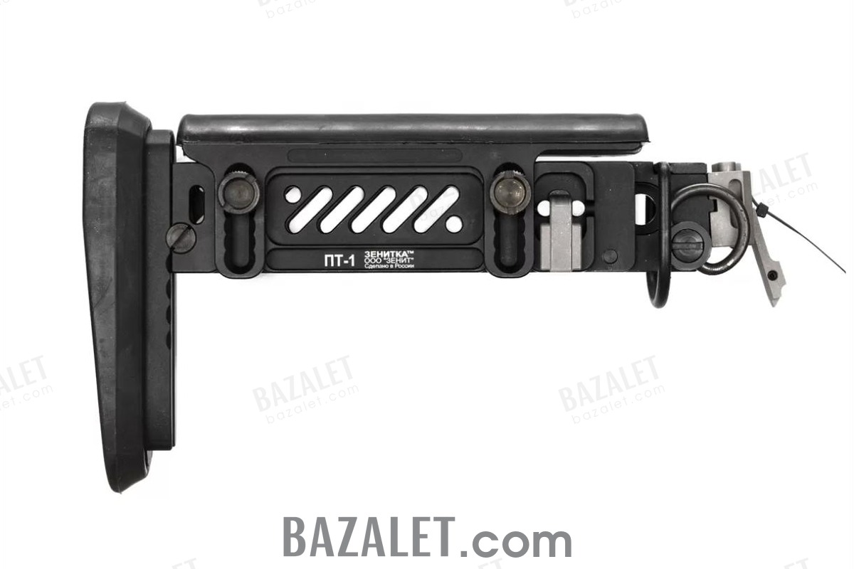 Zenitco PT-1 Telescopic Folding Stock - Adjustable D16T Aluminum